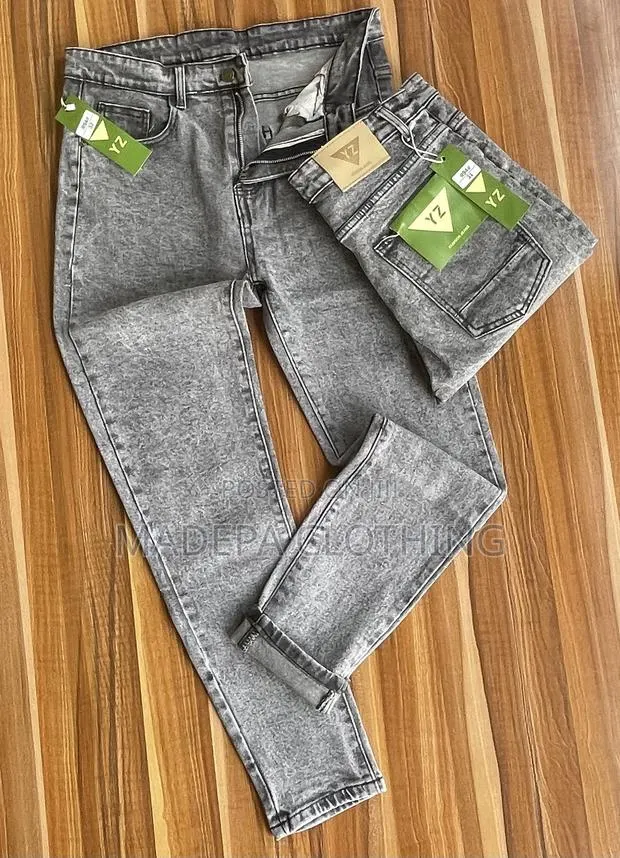 Quality Plain Turkish Jeans Trousers for Men · Photo 1