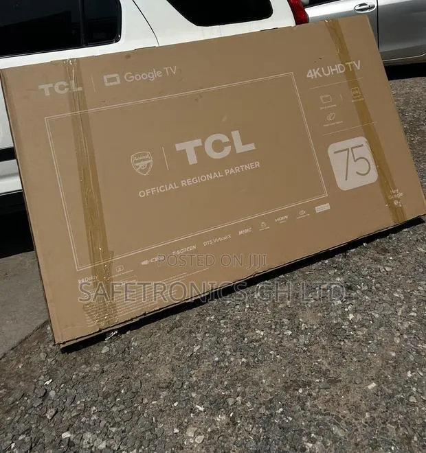 Ultra Modern TCL 75′′ HDR Frameless Google Tv 75p635 · Photo 1