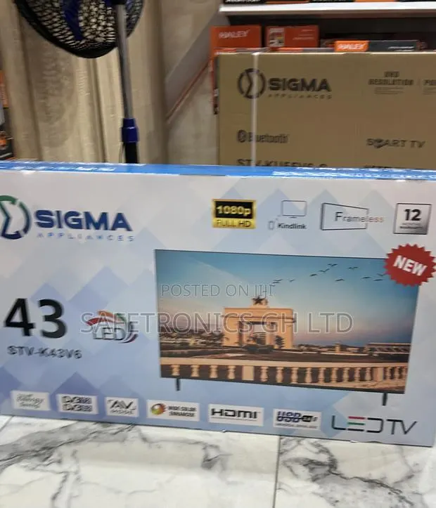 Top Notch New Sigma Led 43” Sig-K43v6 Full Hd Frameless Tv · Photo 1