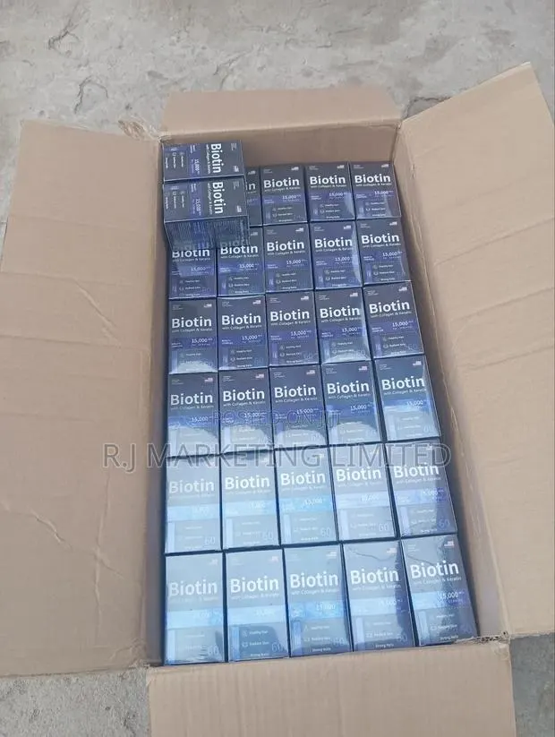Biotin Collagen Keratin for Hair Skin Wholesale 10 Pieces · Photo 1