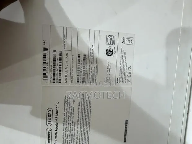 New Apple MacBook Pro 2023 M3 Max 16-inch 36GB Apple M3 Max SSD 1T · Photo 1