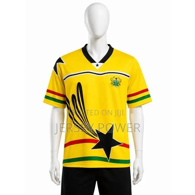 Ghana to the World Jersey (Yellow ) · Photo 1