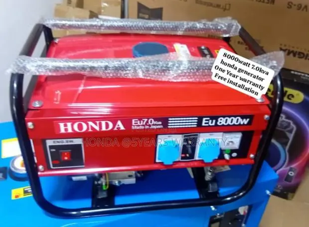 Green Energy Revolution 7.0kva Honda Petrol 8000watt 7.0kva · Photo 1