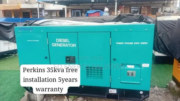 Perkins 35kVA Diesel Generator – Efficient Backup Generator · Photo 1