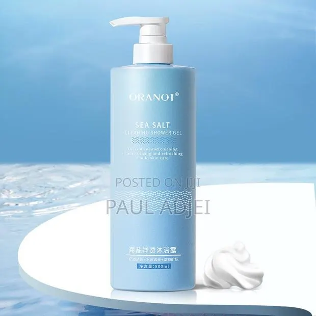 ORANOT Sea Salt Shower Gel 800ml - Oil Control & Refreshing · Photo 1