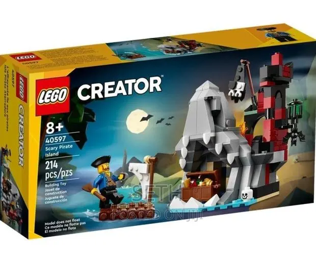 LEGO Scary Pirate Island GWP Building Set (40597, 214 Pcs) · Photo 1