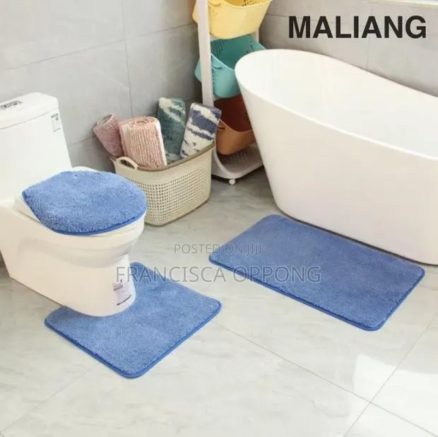 Grand Living 3 Pieces Bathroom Rugs(Available in Diff Colors · Photo 1