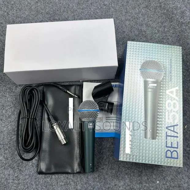 Shure Beta58a Vocal Microphone · Photo 1