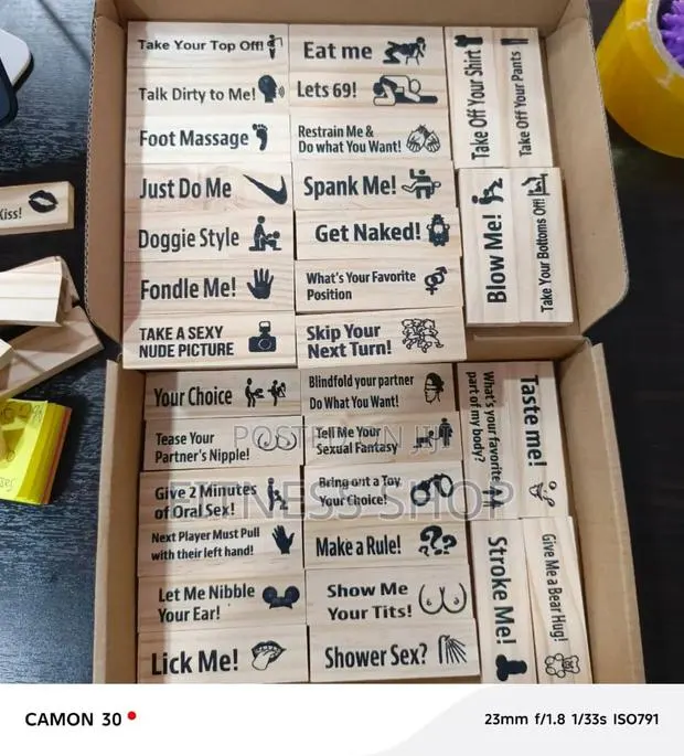 Couple/ Romance/ Sexy Jenga Game · Photo 1