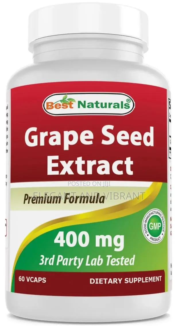 Grape Seed Extract 400 Mg 60 Vcaps *Cardiovascular Health · Photo 1