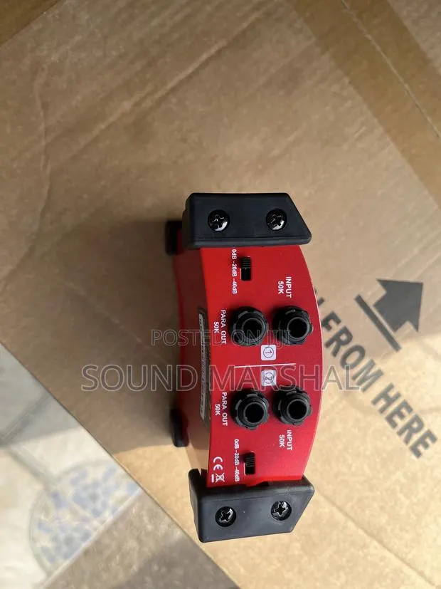 Alctron Passive Di Box (Red) · Photo 3