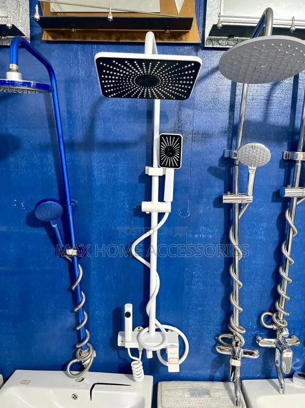White Shower Mixer · Photo 1
