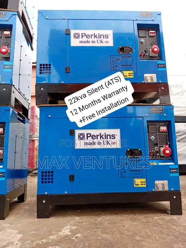 Emergency Backup 22kva Silent Generator Safepower Silent · Photo 1
