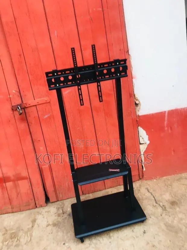 Extra-Large Adjustable Tv Mount on Wheels 32-100” · Photo 1