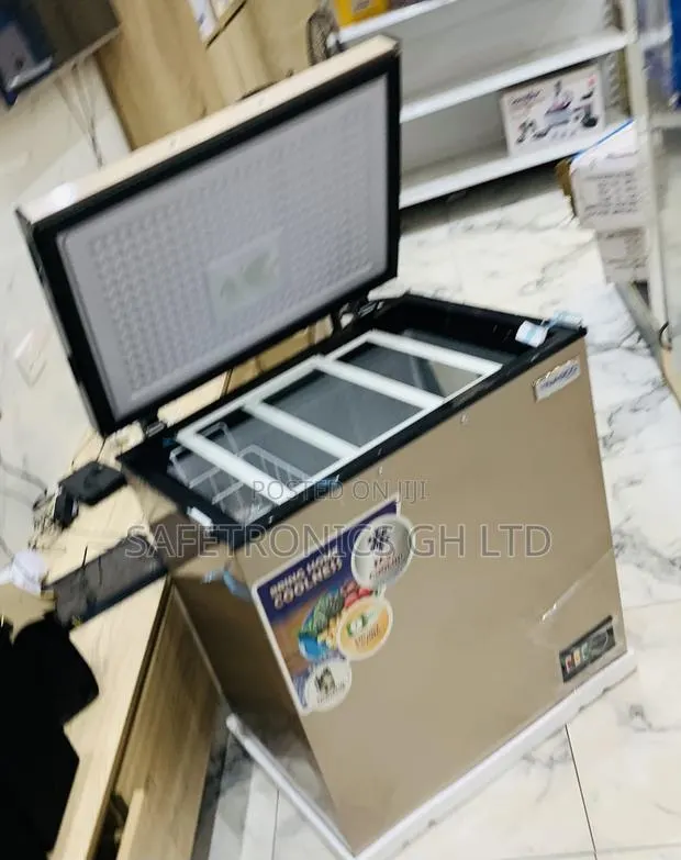 Secure Gold Nasco Chest Freezer 150 LTRS Nas-200fl-G · Photo 1