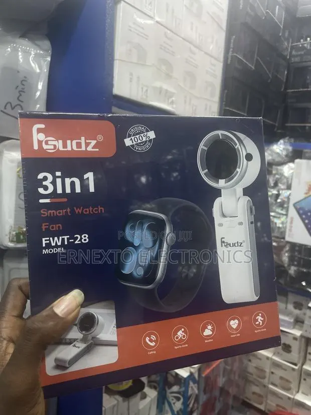 3in 1 Smartwatch With Airport and Fan All in One 1 · Photo 1