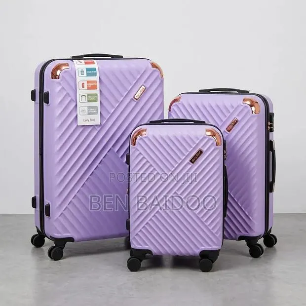 Plastic Suitcase 3in1 (4-Round Wheels) · Photo 1