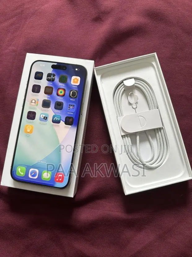 Apple iPhone 15 Pro Max 256 GB Silver · Photo 1