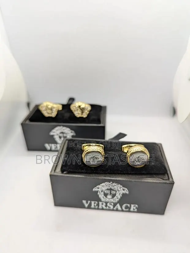 Versace and Louis Vuitton Cufflinks (Ghc100 Each) · Photo 1