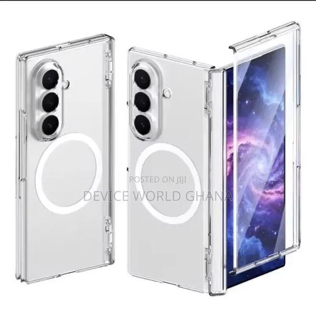 Kaz Transparent Magsafe Full Protection Case for Samsung Z Fold 8ultra · Photo 1