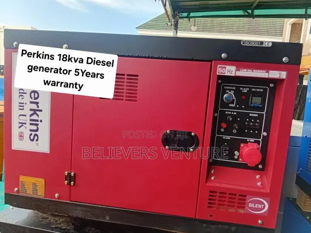 Perkins 18kVA Diesel Generator – Reliable Power for Your Home · Photo 1