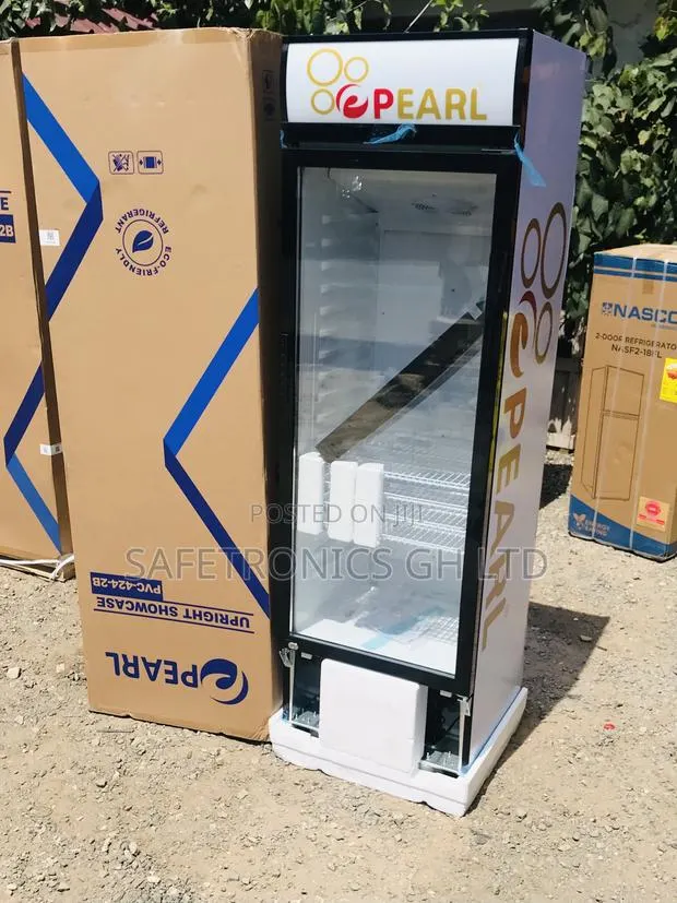 Order PVC-352 Display 300 Liter Glass Pearl 1 Door Fridge · Photo 1