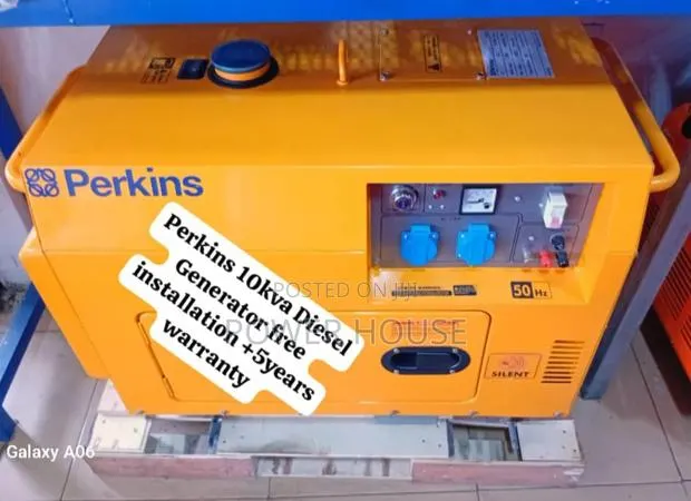 Though Forge Perkins Diesel Generator 10kva Silent · Photo 1