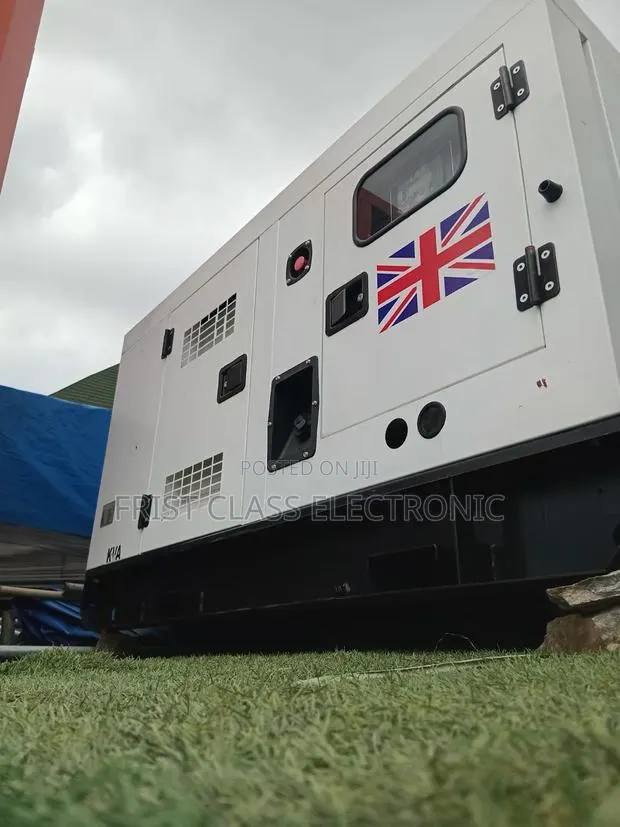 Original Perkins 35kVA Diesel Generator – Commercial Backup Power · Photo 1
