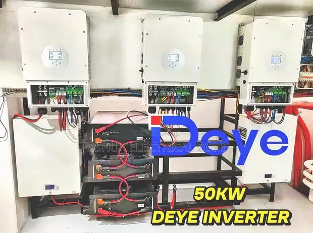 Deye 50kw Hybrid Inverter (3 Phase) – Sun--sg01hp3-eu Bm4 · Photo 1