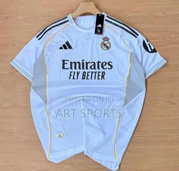 2025/2026 Real Madrid Home Jersey · Photo 1