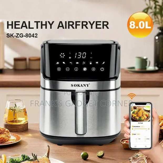 Sokany Healthy Air Fryer 8.0L · Photo 1