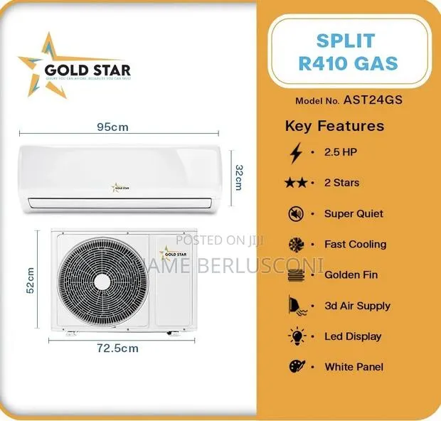 Goldstar Aircondition 2.5hp R410 · Photo 1