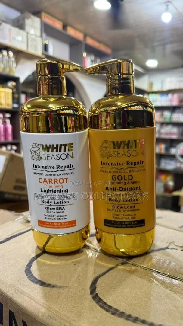 White Season Intensive Repair Carrot Lightening Body Lotion. · Photo 1