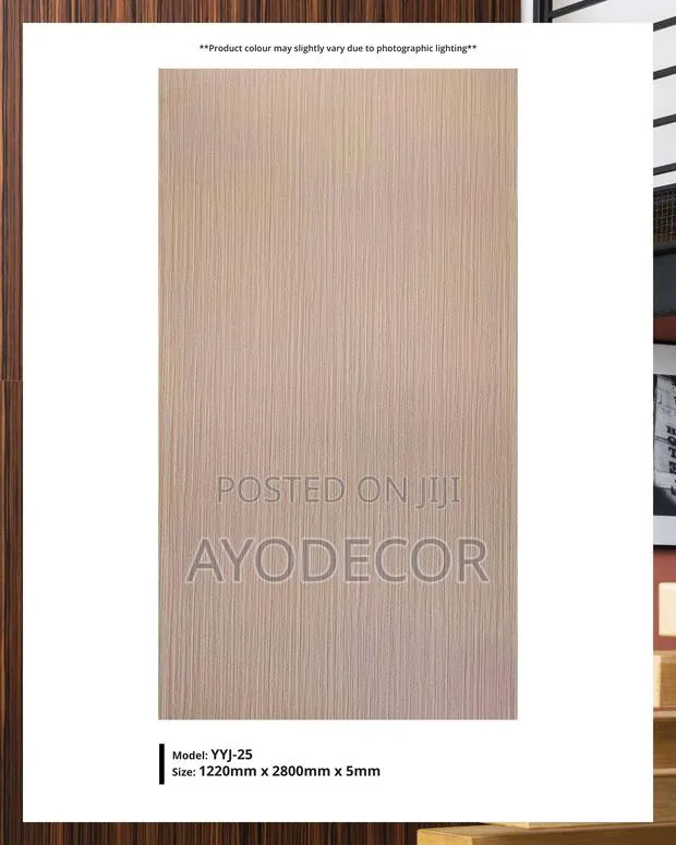 Urkish Bamboo Charcoal Finish Panel 4FT × 9.5FT 8MM · Photo 1