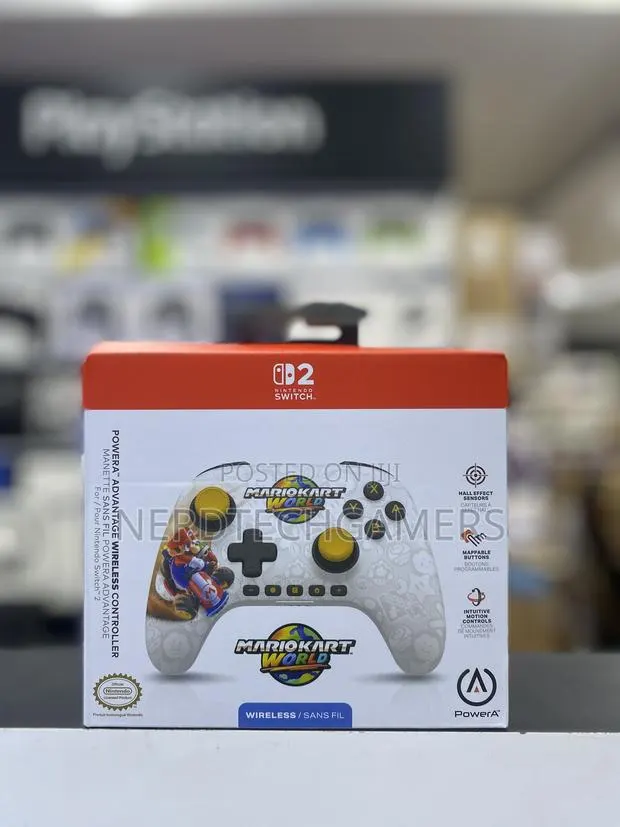 Nintendo Switch 2 Power a Mariokart World Wireless Controller · Photo 1