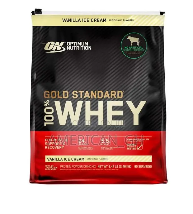 Optimum Nutrition Gold Standard 100% Whey Protein Vanilla, 2.48kg · Photo 1