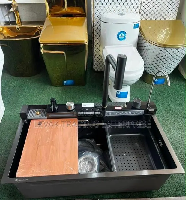 Black Kitchen Piano Sink - Deep Black Digital Sink · Photo 1