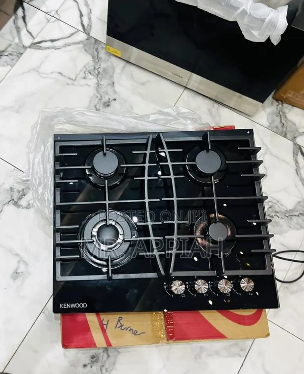 Classic Kenwood 60cm 4 Gas Hob(Black)Tempered Glass · Photo 1