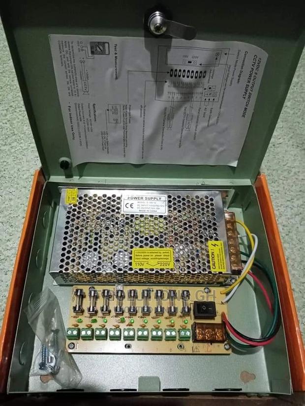 CCTV 8ch Power Supply Box · Photo 1