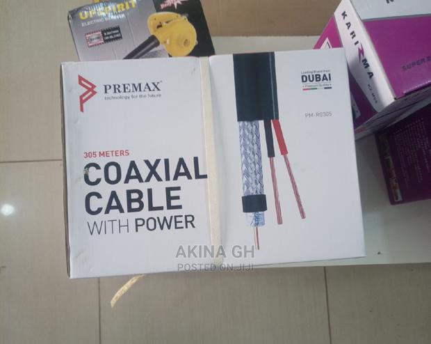 Premax Coaxial Cable With Power 305m · Photo 1