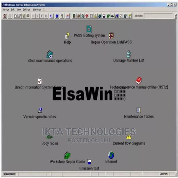 Auto Repair Software ELSAWIN 6.0 for V-W, Audi, Seat, Skoda · Photo 2
