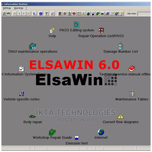 Auto Repair Software ELSAWIN 6.0 for V-W, Audi, Seat, Skoda · Photo 1