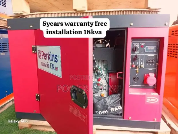 Elite Quantum Unit 18kva Diesel Generator 18kva Perkins · Photo 1