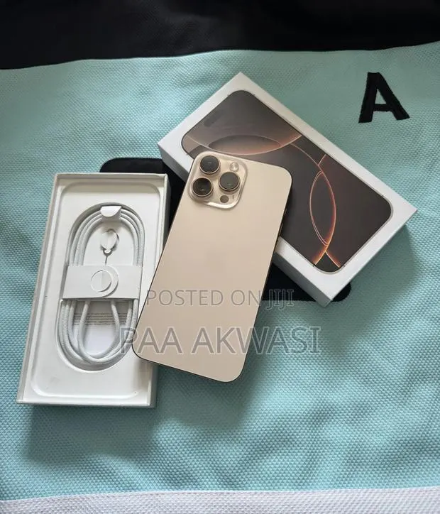 New Apple iPhone 16 Pro Max 256 GB Gold · Photo 1
