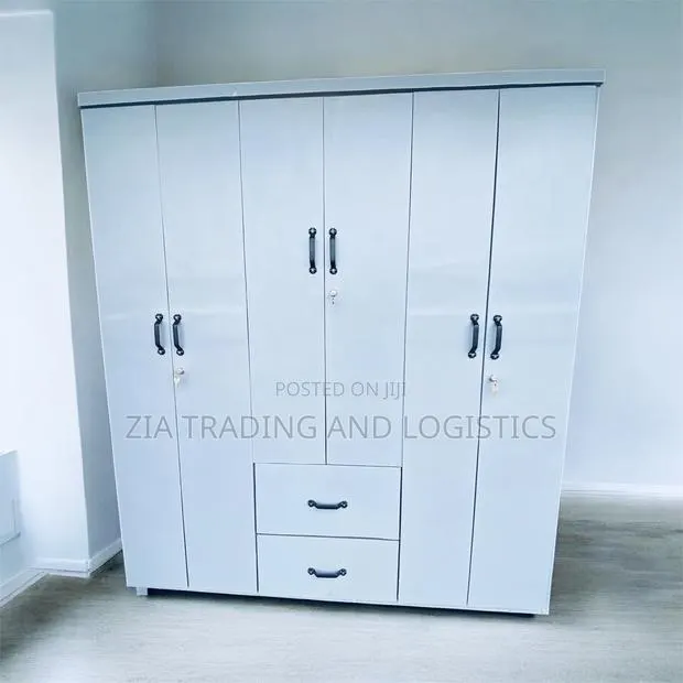 Stylish Brand New 6-Door Wardrobe With Drawers Locks · Photo 1