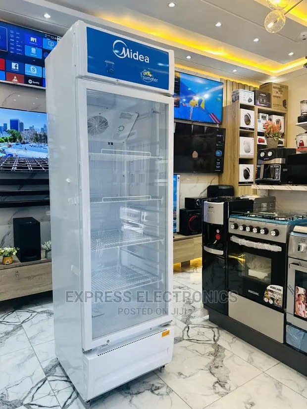 Brand New 400L MDRZ432FZG21 Display Fridge Midea · Photo 1