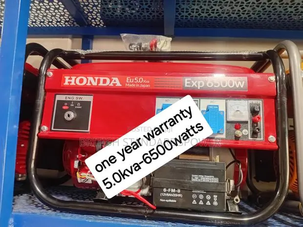 Key Start 5.0kva Petrol Generator Set · Photo 1