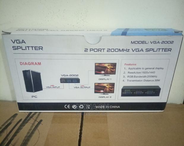 2 Port 200mhz Vga Splitter · Photo 2