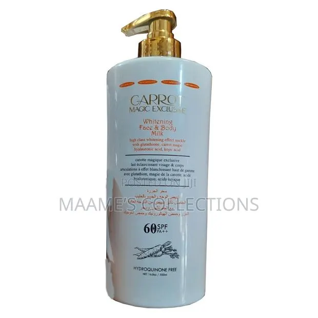 Carrot Magic Exclusive Whitening Face Body Milk. · Photo 1