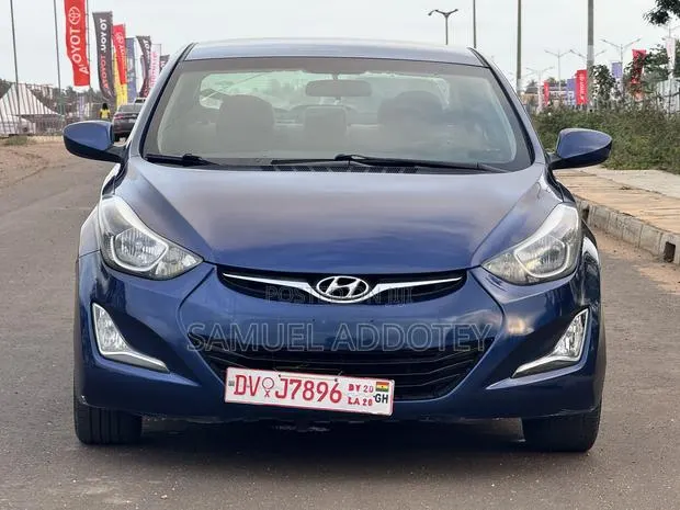 Hyundai Elantra 2015 Blue · Photo 1